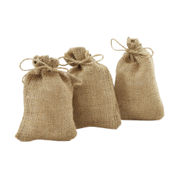 Jute zakken 10 cm x 15 cm